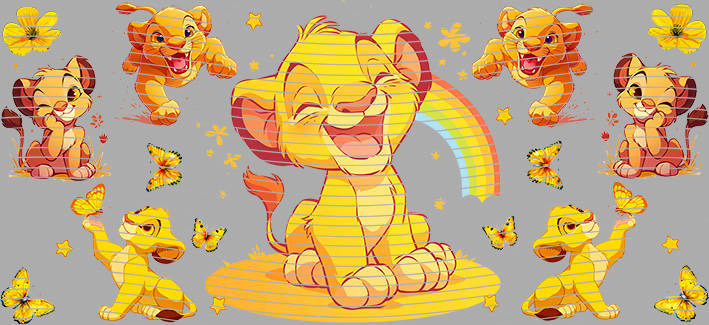 16oz Disney style-D-898